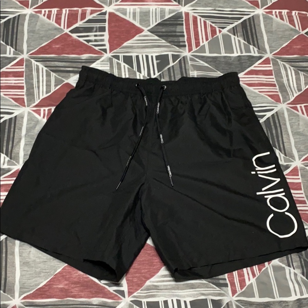NWT Calvin Klein Swimming Trunks sz Large